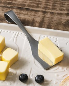 Pearl Life Cut Yellow Stainless Steel Cheese Spread Butter Knife