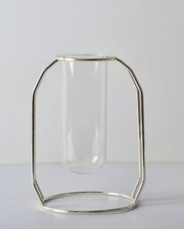 Brand New Golden Simple Nordic Glass Vase