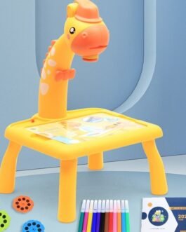 Kids Mini Led Projector Art Drawing Table