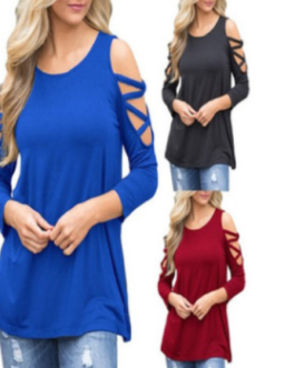 Women Fashion Long Sleeves Tops